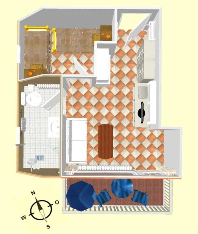Appartement Apartmenthaus Am Watt *